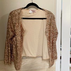Gold Sequin Jacket
